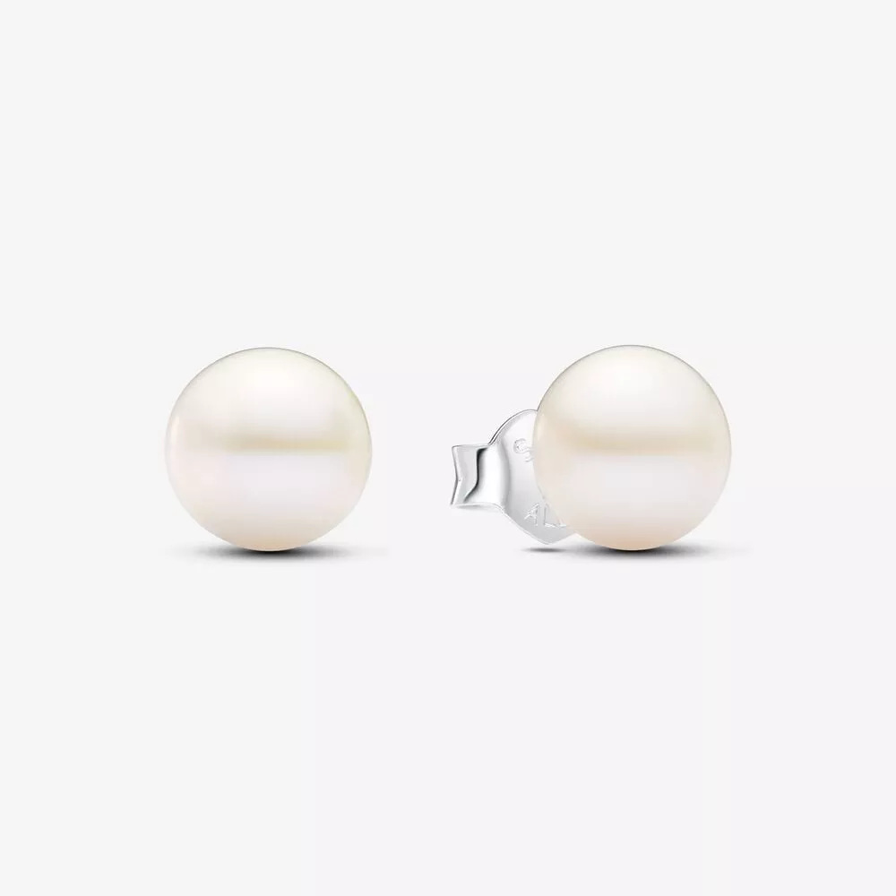 pendientes pandora de botón perla cultivada de agua dulce de 7mm 293169c01